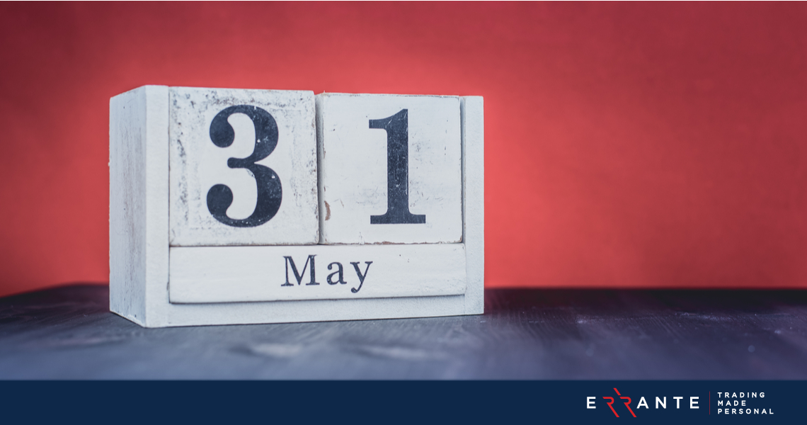 Errante US Memorial Day & UK Spring Bank Holiday Trading Schedule 2021